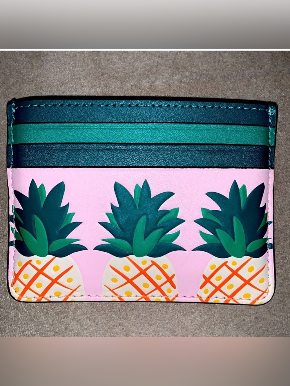 Kate Spade New York Small Slim Card Holder in Colada NWOT
